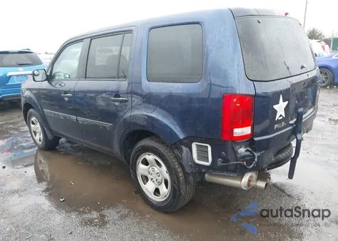 2014 Honda Pilot Lx from USA, damaged, VIN 5FNYF4H2XEB050346